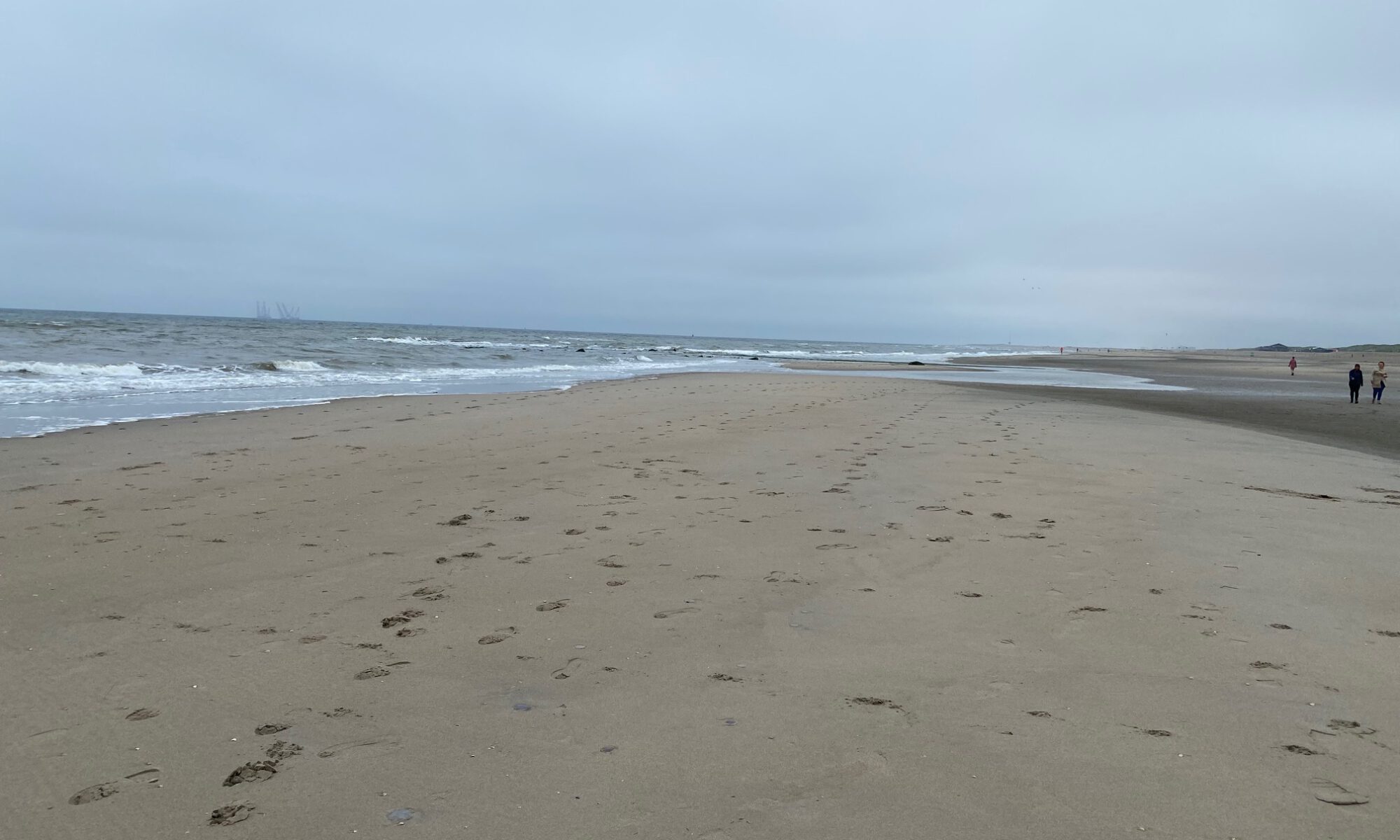 Hardlopen op het strand