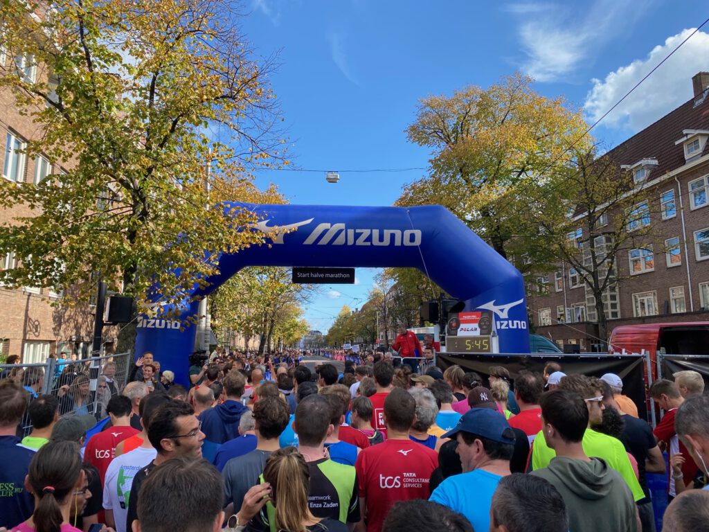 halve marathon van Amsterdam